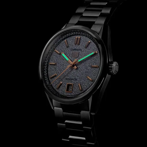 Tag Heuer Wbn231B.ba0001 Carrera Date 36 Stainless Steel Silver - Diamond Dial Watch - Image 3