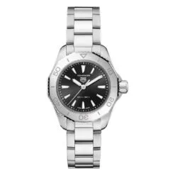 TAG Heuer WBP1410.BA0622 Aquaracer Professional 200 Quartz 30 Stainless Steel Black Dial Watch