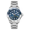 Tag Heuer Wbp2010.Ba0632 Aquaracer Professional 300 Gmt Stainless Steel Blue Dial Watch