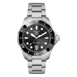 TAG Heuer WBP201A.BA0632 Aquaracer Professional 300 43 Stainless Steel Black Dial Watch