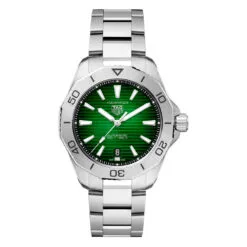 TAG Heuer WBP2115.BA0627 Aquaracer Professional 200 Automatic 40 Stainless Steel Green Dial Watch