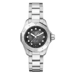 TAG Heuer WBP2410.BA0622 Aquaracer Professional 200 Automatic 30 Stainless Steel Black Mother-of-Pearl Dial Watch