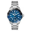 Tag Heuer Wbp5114.Ba0013 Aquaracer Professional 300 Gmt 42 Stainless Steel Blue Dial Watch