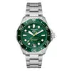 Tag Heuer Wbp5116.Ba0013 Aquaracer Professional 300 42 Stainless Steel Green Dial Watch
