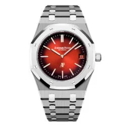 Audemars Piguet 16202XT.OO.1240XT.01 Royal Oak Jumbo Red Dial Titanium Watch