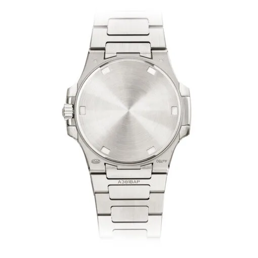 Patek Philippe 7010/1G-013 Nautilus Blue Dial 18K White Gold Diamond Bezel Ladies Watch - Image 3