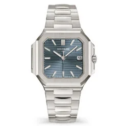 Patek Philippe 7128/1G-001 Cubitus Blue Dial White gold Watch