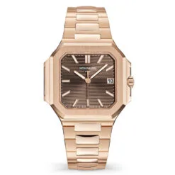 Patek Philippe 7128/1R-001 Cubitus Brown Dial Rose Gold Watch
