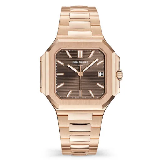 Patek Philippe 7128/1R-001 Cubitus Brown Dial Rose Gold Watch