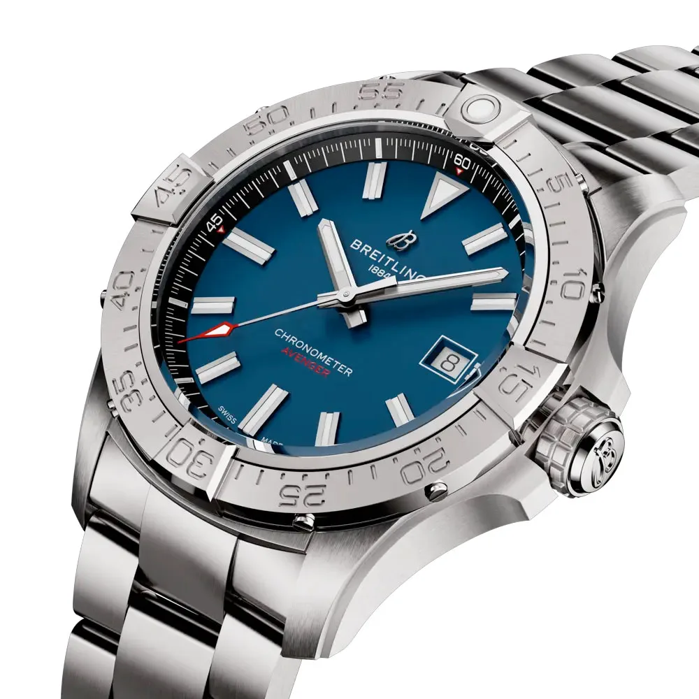 Breitling A17328101C1A1 Avenger Automatic 42 Stainless Steel Blue Dial Watch - Image 2
