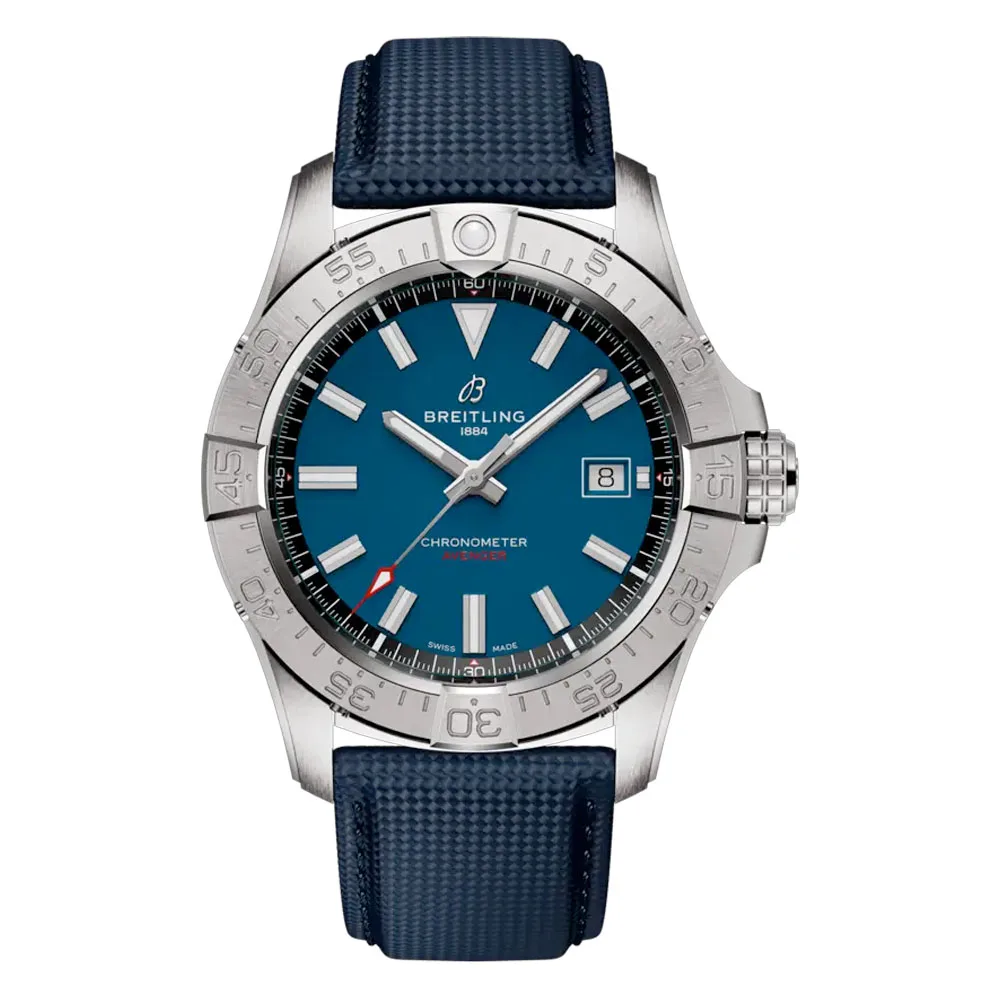 Breitling A17328101C1X1 Avenger Automatic 42 Stainless Steel Blue Dial Watch