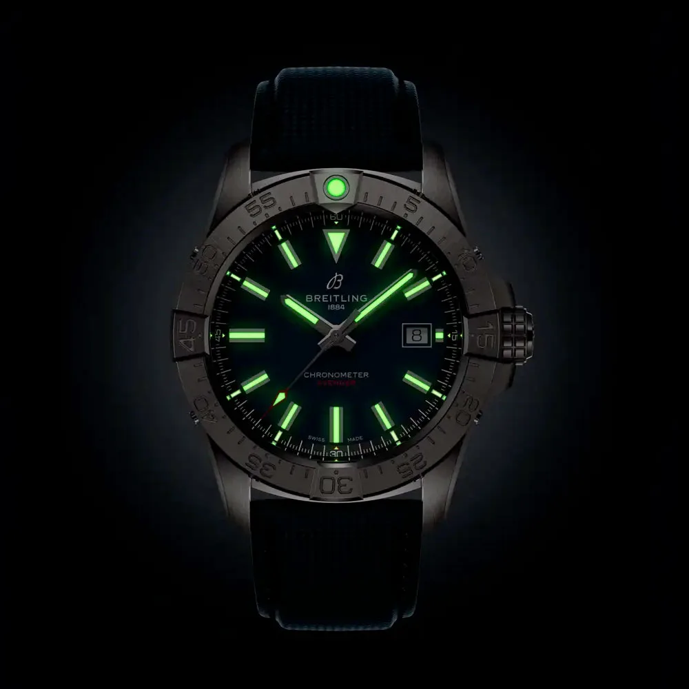 Breitling A17328101C1X1 Avenger Automatic 42 Stainless Steel Blue Dial Watch - Image 3