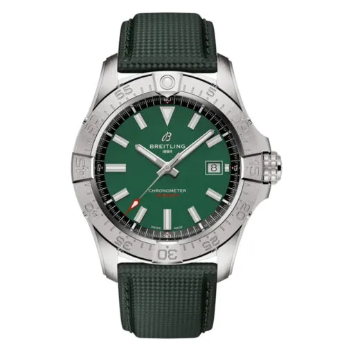Breitling A17328101L1X1 Avenger Automatic 42 Stainless Steel Green Dial Watch