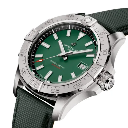 Breitling A17328101L1X1 Avenger Automatic 42 Stainless Steel Green Dial Watch - Image 2