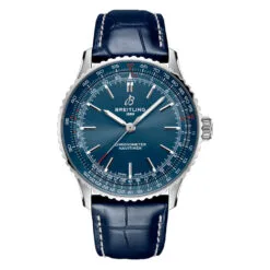 Breitling A17329161C1P1 Navitimer Automatic 41 Stainless Steel Blue Dial Watch