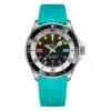 Breitling A17375211B2S2 Superocean Automatic 42 Stainless Steel Black - Rainbow Dial Watch