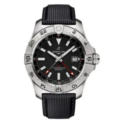 Breitling A32320101B1X1 Avenger Automatic GMT 44 Stainless Steel Black Dial Watch