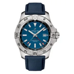 Breitling A32320101C1X1 Avenger Automatic GMT 44 Stainless Steel Blue Dial Watch