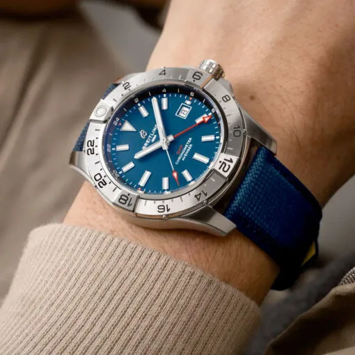 Breitling A32320101C1X1 Avenger Automatic Gmt 44 Stainless Steel Blue Dial Watch - Image 2