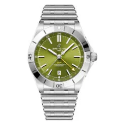 Breitling A32398A11L1A1 Chronomat Automatic 40 GMT Giannis Antetokounmpo Green Dial Watch