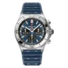 Breitling Ab0134101C1S1 Chronomat B01 42 Stainless Steel Blue Dial Watch