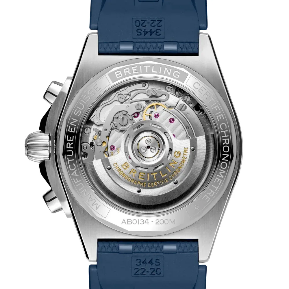 Breitling Ab0134101C1S1 Chronomat B01 42 Stainless Steel Blue Dial Watch - Image 2
