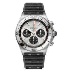 Breitling AB0134101G1S2 Chronomat B01 42 Stainless Steel Silver Dial Watch