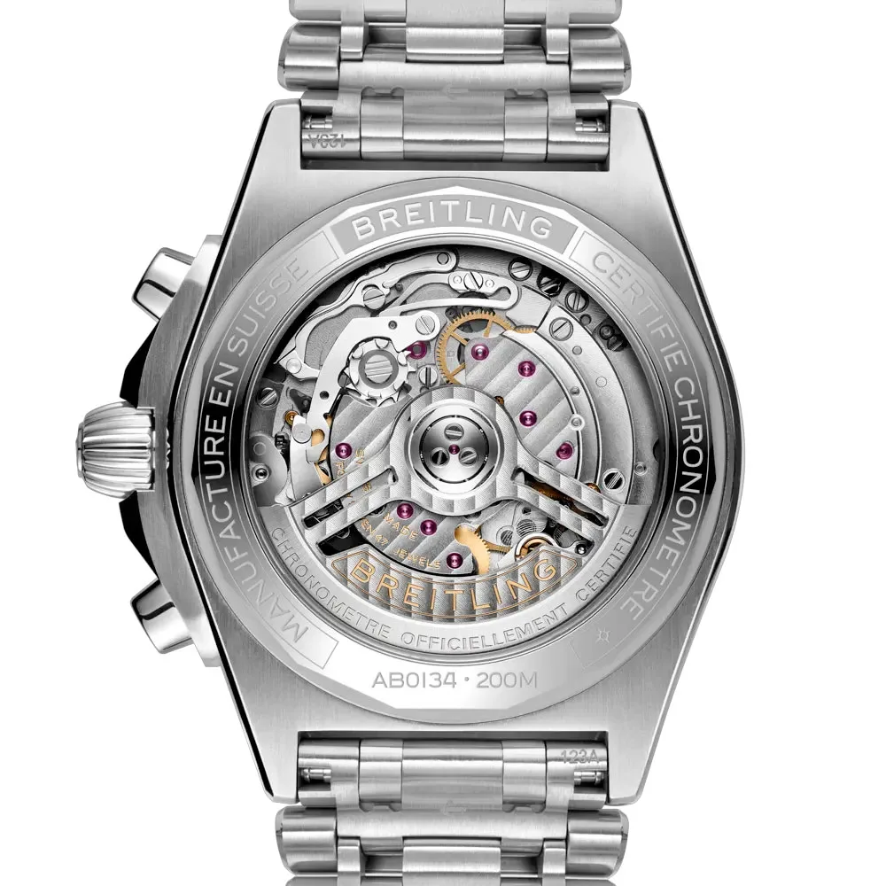 Breitling Ab0134101L2A1 Chronomat B01 42 Stainless Steel Green Dial Watch - Image 2