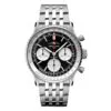 Breitling Ab0139211B1A1 Navitimer B01 Chronograph 41 Stainless Steel Black Dial Watch