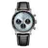 Breitling Ab0139241C2P1 Navitimer B01 Chronograph 41 Stainless Steel Alligator Ice Blue Dial Watch