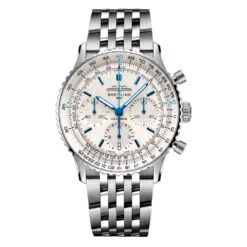 Breitling AB0139A71G1A1 Navitimer B01 Chronograph 41 Stainless Steel White - Boutique Dial Watch