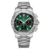 Breitling Ab0146101L1A1 Avenger B01 Chronograph 42 Stainless Steel Green Dial Watch