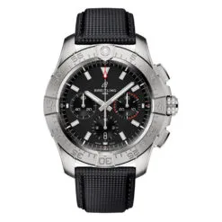 Breitling AB0147101B1X1 Avenger B01 Chronograph 44 Stainless Steel Black Dial Watch