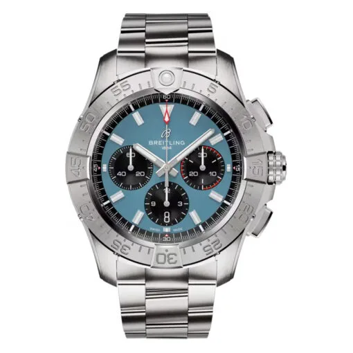 Breitling Ab0147101C1A1 Avenger B01 Chronograph 44 Stainless Steel Blue Dial Watch