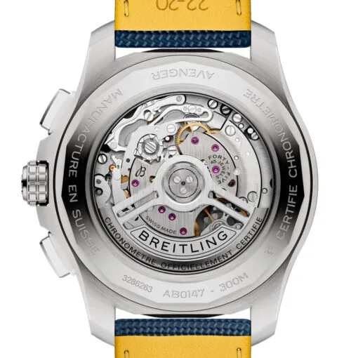 Breitling Ab0147101C1X1 Avenger B01 Chronograph 44 Stainless Steel Blue Dial Watch - Image 2