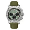 Breitling Ab0147101L1X1 Avenger B01 Chronograph 44 Stainless Steel Green Dial Watch