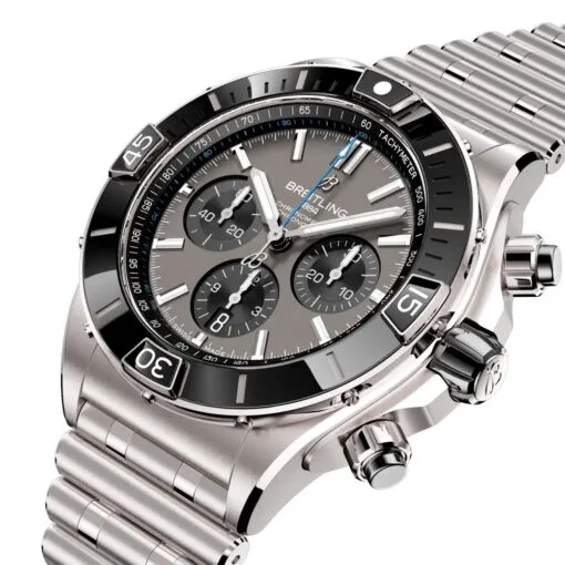 Breitling Eb0136251M1E1 Super Chronomat B01 44 Titanium Grey Dial Watch - Image 3