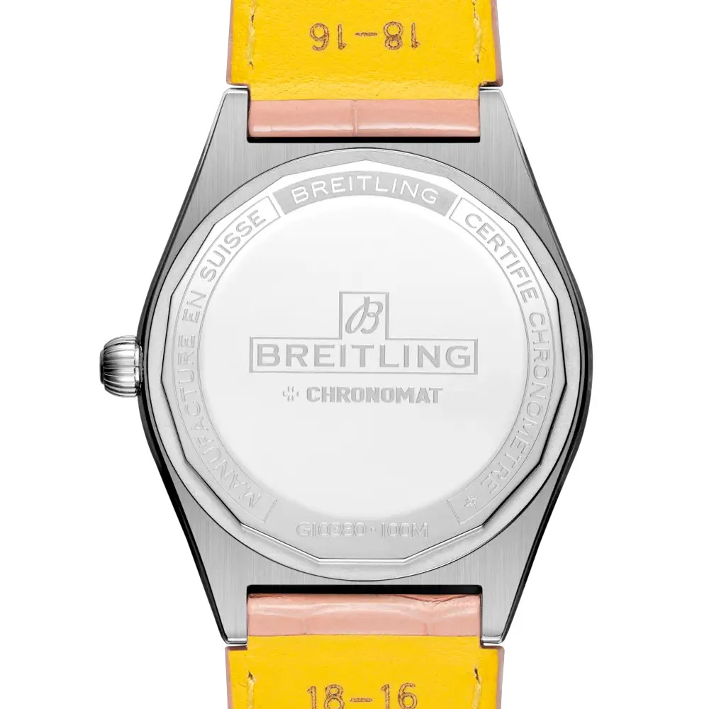 Breitling G10380Bb1K1P1 Chronomat Automatic 36 South Sea Stainless Steel - White Gold Mother-Of-Pearl Dial Watch - Image 2