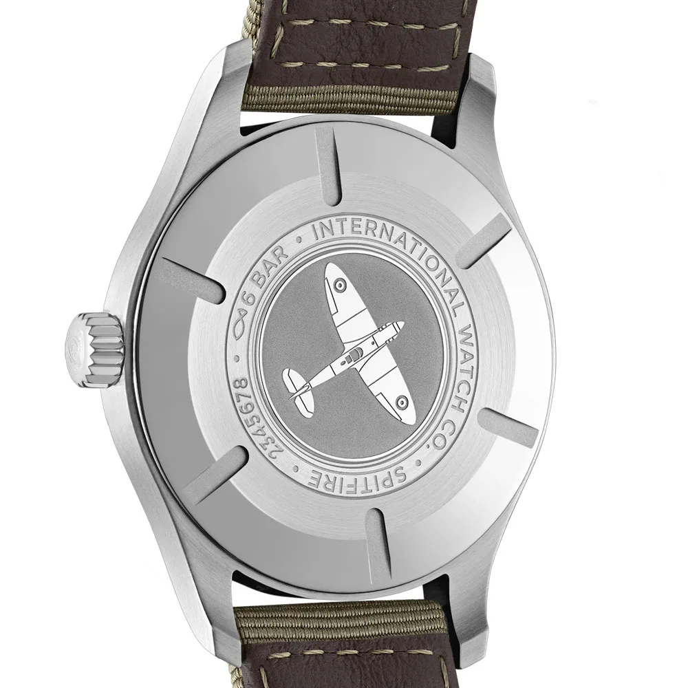 Iwc Iw326805 Automatic Spitfire Stainless Steel Black Dial Pilot’s Watch - Image 2