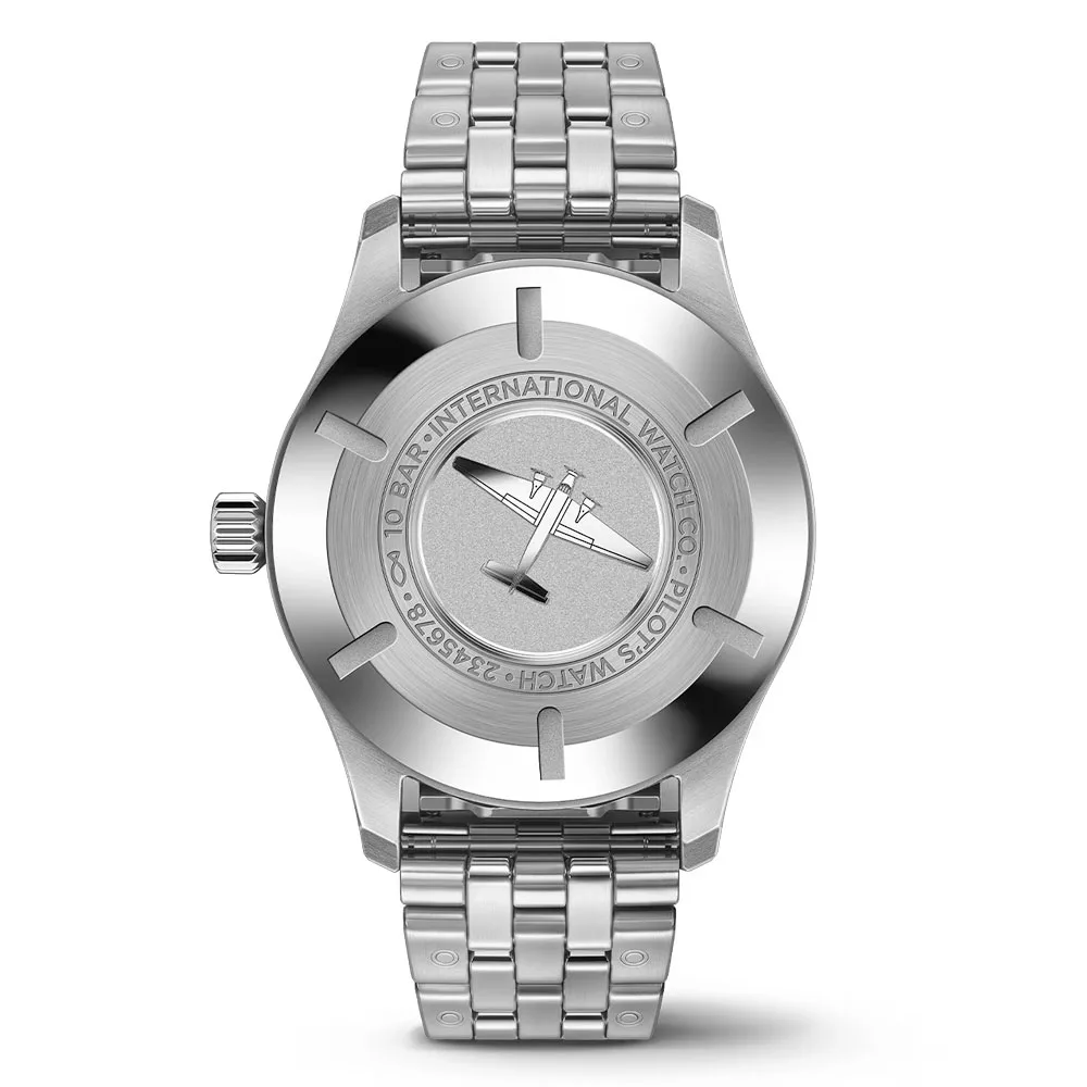 Iwc Iw328202 Mark Xx Stainless Steel Black Dial Pilot'S Watch - Image 2