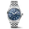 Iwc Iw328204 Mark Xx Stainless Steel Blue Dial Pilot'S Watch