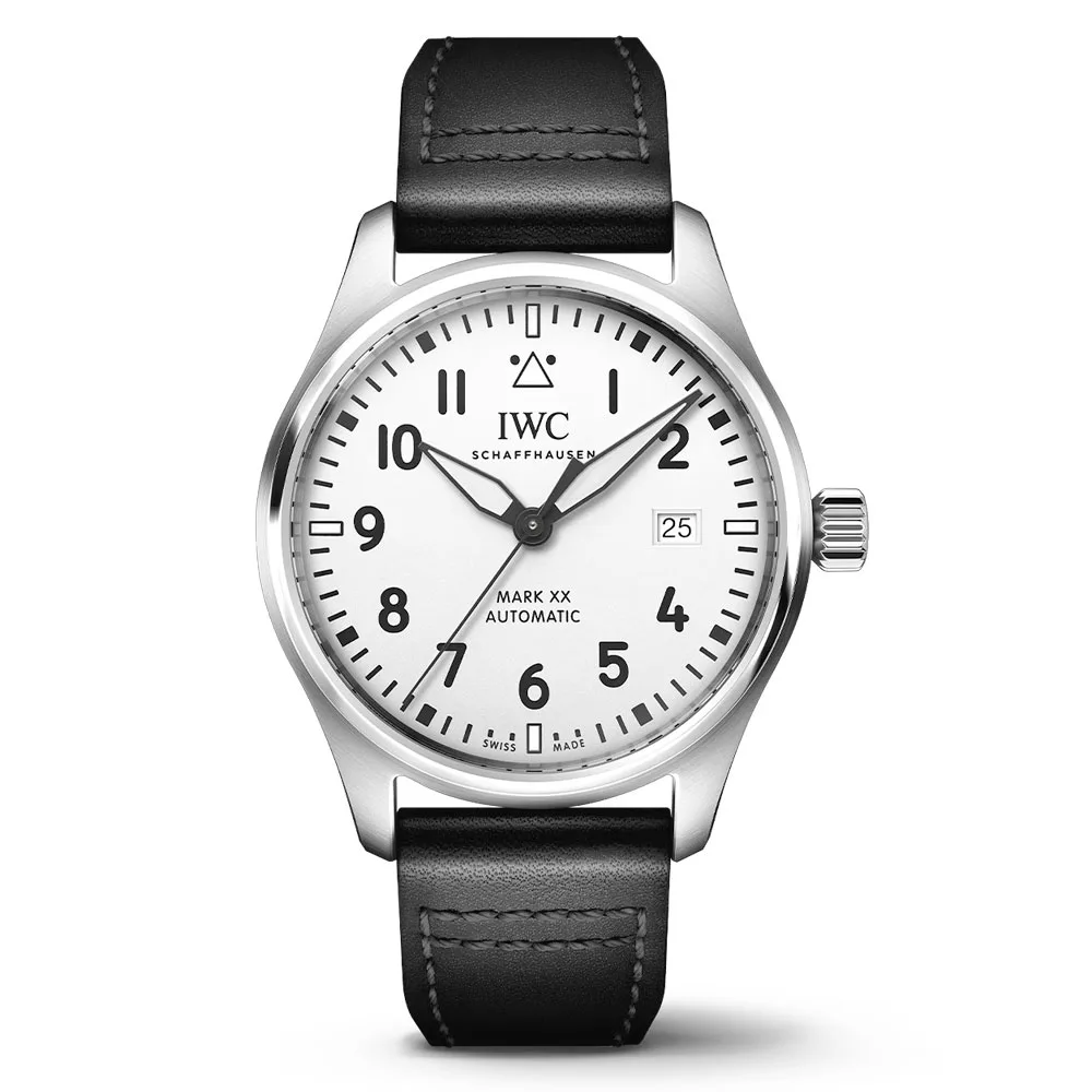 Iwc Iw328207 Mark Xx Stainless Steel White Dial Pilot'S Watch