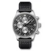 Iwc Iw377903 Chronograph Edition Amg Black Dial Pilot’s Watch