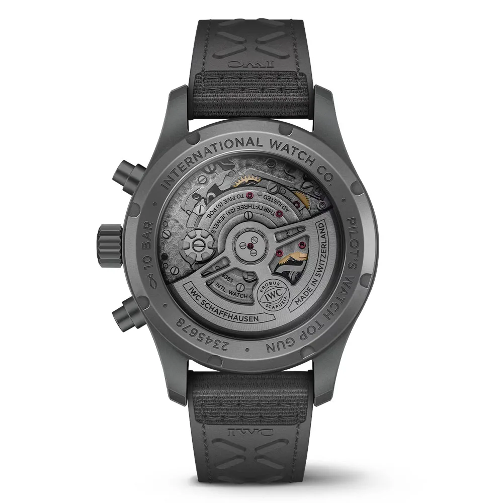 Iwc Iw388106 Chronograph 41 Top Gun Ceratanium Black Dial Pilot'S Watch - Image 2