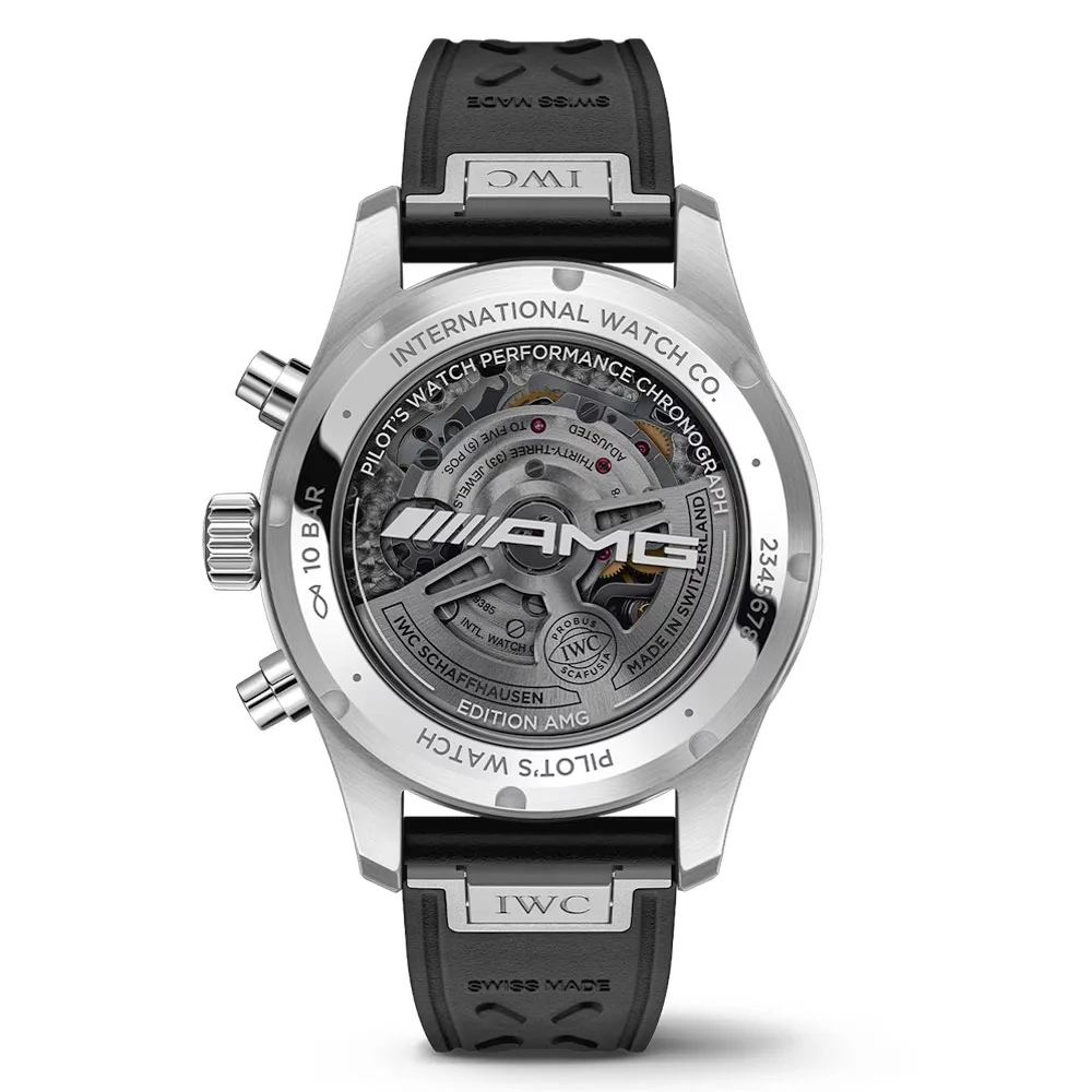 Iwc Iw388305 Performance Chronograph Titanium 41 Amg Black Dial Pilot'S Watch - Image 2