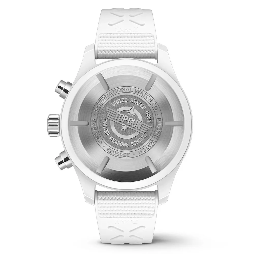 Iwc Iw389105 Chronograph Top Gun Lake Tahoe Black Dial Pilot'S Watch - Image 2