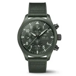 IWC IW389106 Chronograph Top Gun Woodland Green Dial Pilot's Watch