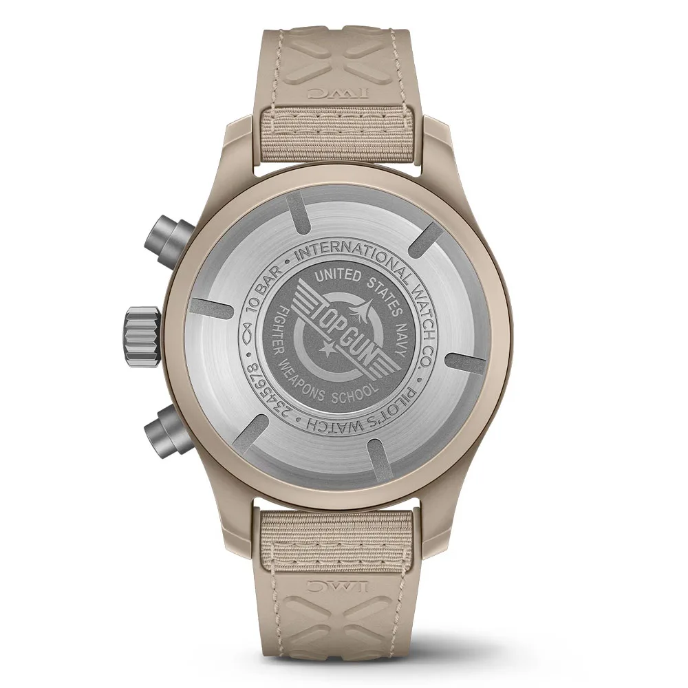Iwc Iw389402 Chronograph 41 Top Gun Mojave Desert Brown Dial Pilot'S Watch - Image 2