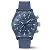Iwc Iw389404 Chronograph 41 Top Gun Oceana Blue Dial Pilot'S Watch