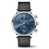 Iwc Iw391408 Portofino Chronograph 39 Stainless Steel Laureus Sport For Good Blue Dial Watch